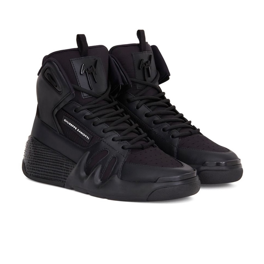 Giuseppe Zanotti Talon high-top sneakers women SZ 37 like new, dust bag and box